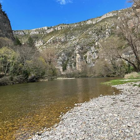 Gorges Du Tarn - Maisonnette A Flanc De Falaise Sainte-Énimie 외부 사진